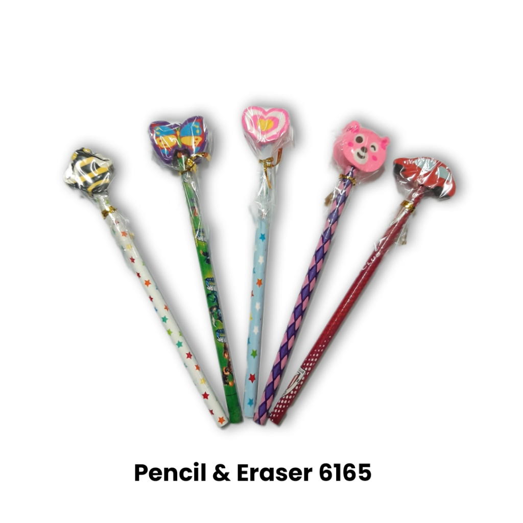 

PENSIL ANAK LUCU + PENGHAPUS ERASER PENCIL