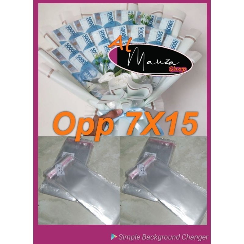 PELASTIK OPP 7 X 15 isi 100 Pcs