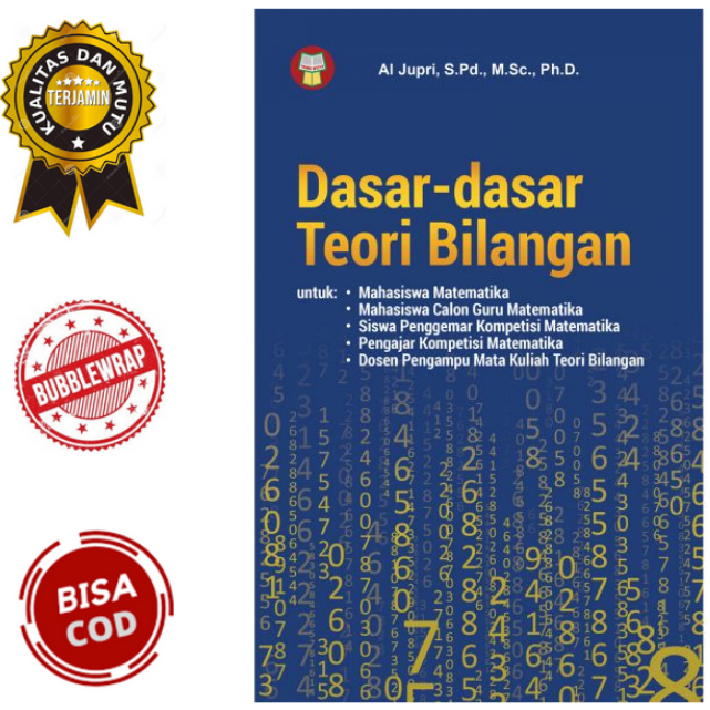 BUKU DASAR-DASAR TEORI BILANGAN - Al Jupri, S.Pd., M.Sc., Ph.D.