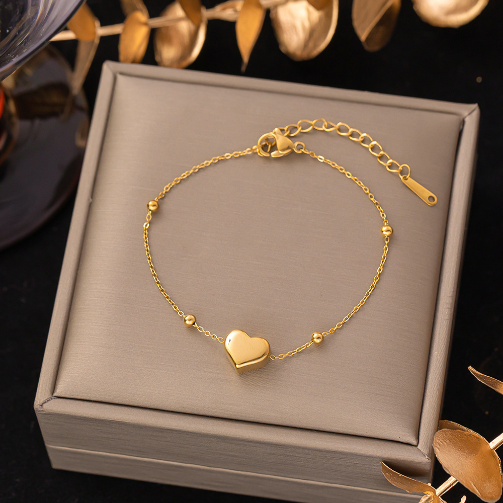 Gelang Tangan Titanium Anti Karat /Gelang Wanita Dewasa Titanium / Gelang Titanium Asli Ori Import /