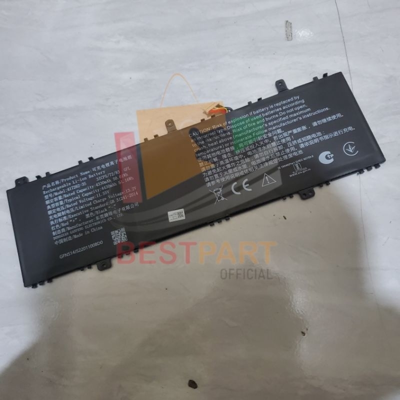 BATERAI BATTERY LAPTOP INFINIX INBOOK X2 i3 i5 i7 MODEL:417282-3S ORIGINAL COPOTAN
