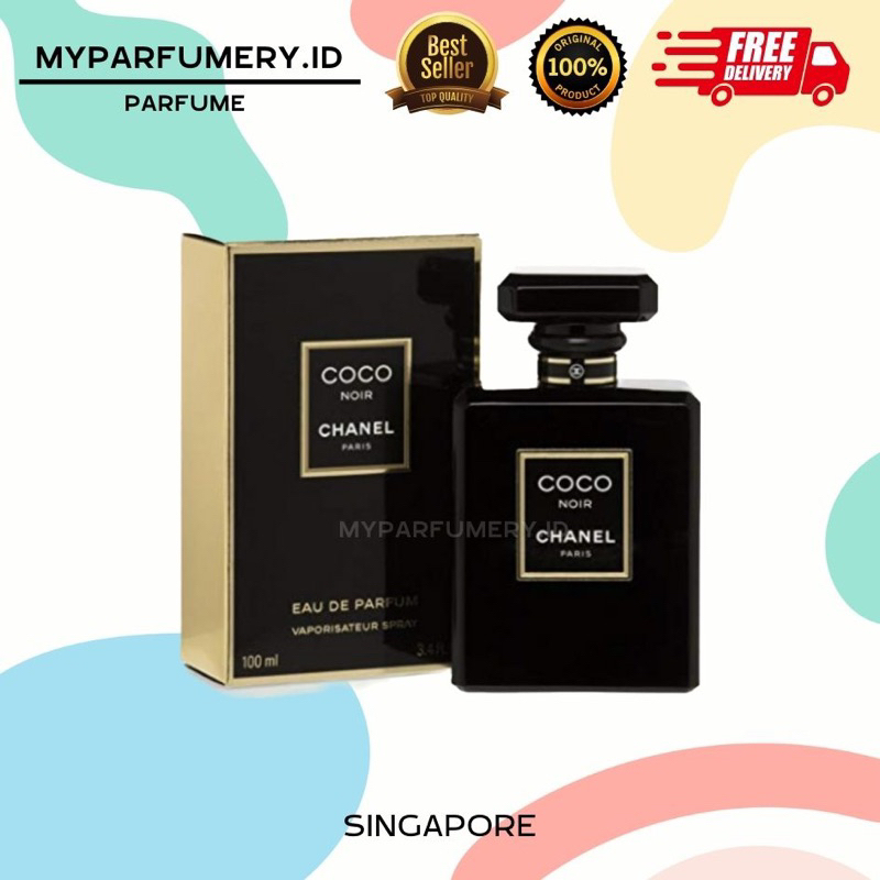 (GRADE A) PARFUM PRIA COCO NOIR CHANEL II ORIGINAL IMPORT SINGAPORE
