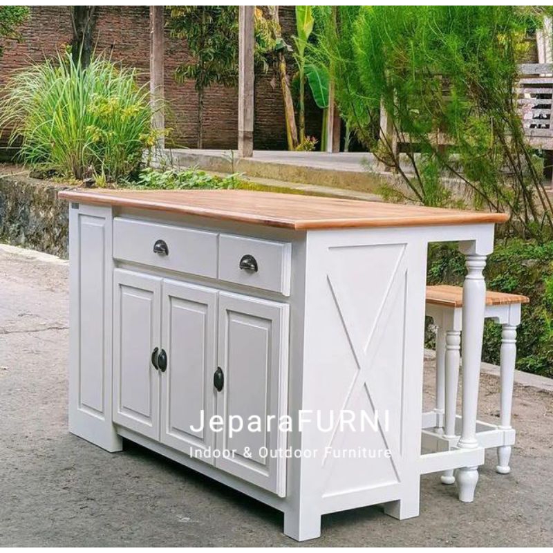 Meja dapur kayu jati jepara