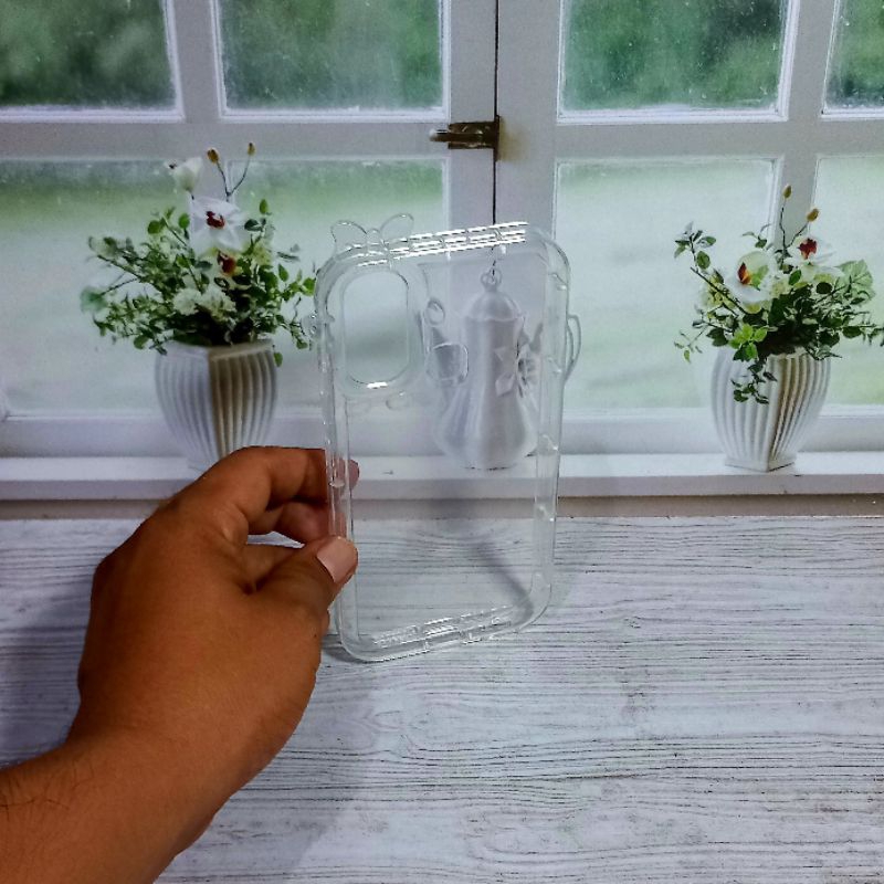 Jelly Case Vivo 1901 1902 1904 1906 2007 Casing 3D Transparan Clear Vivo Y11 Y12 Y15 Y17 Y12i