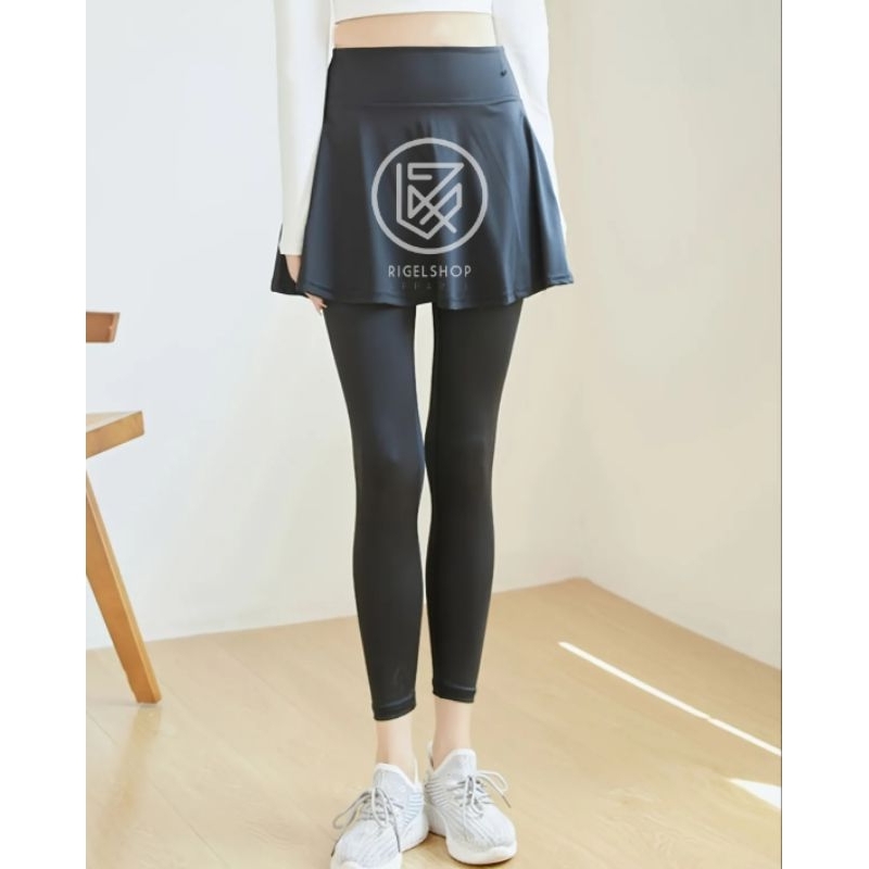 ND3 Rok Legging Panjang Rok Celana Setelan Rok Celana Setelan Celana Legging Rok Set Rok Wanita Rok