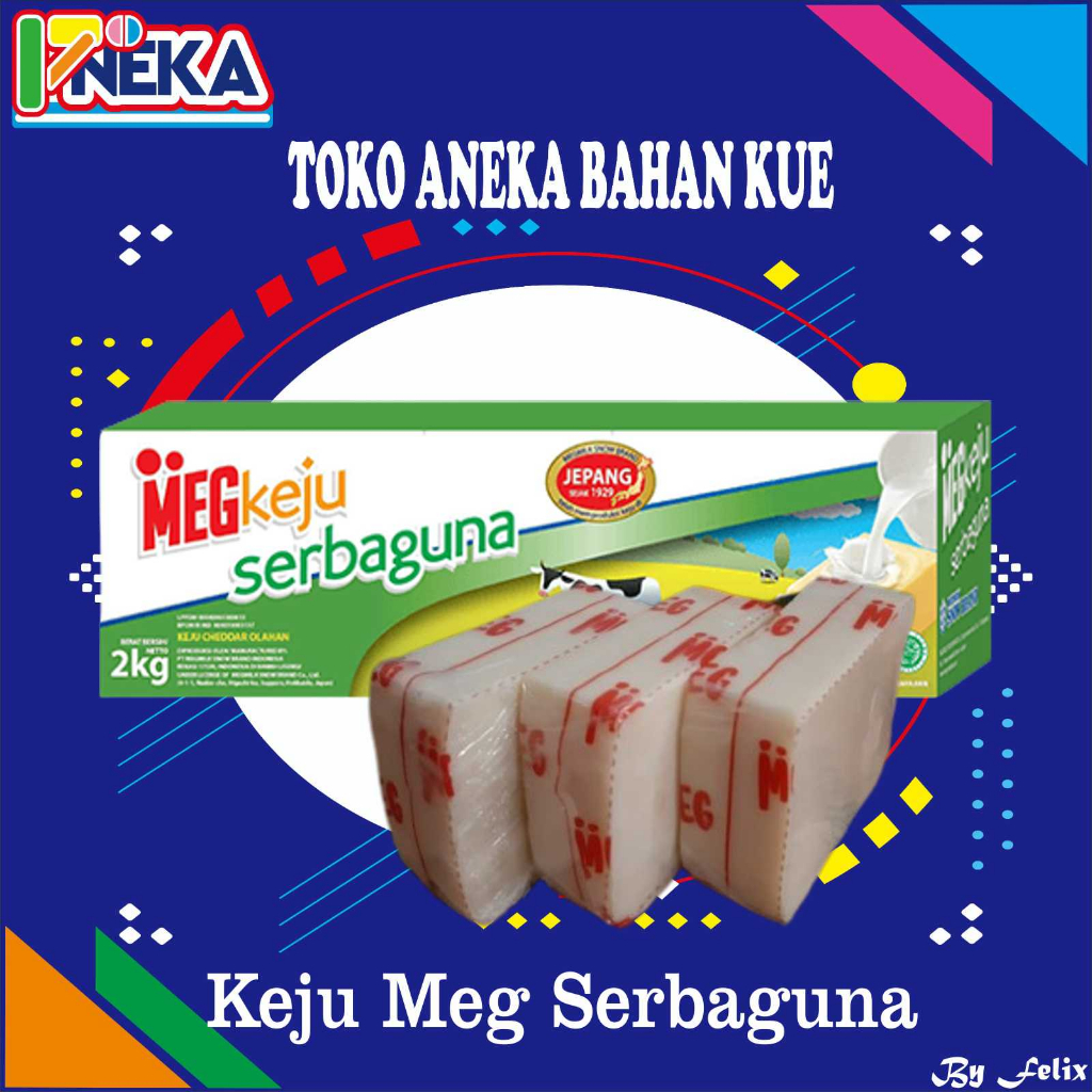 

Meg Keju Cheddar Serbaguna 250gr {REPACK}