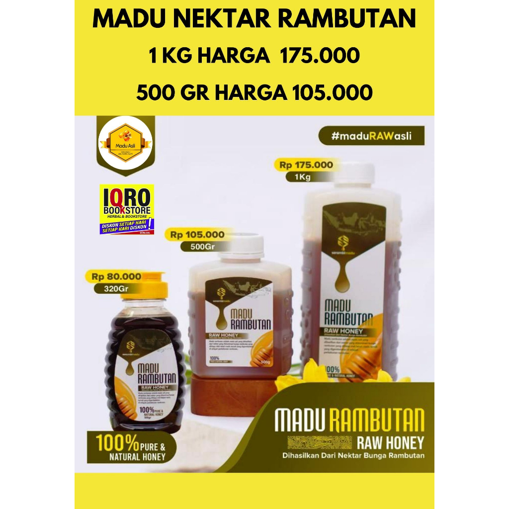 

MADU RAMBUTAN, MADU ASLI BERGARANSI