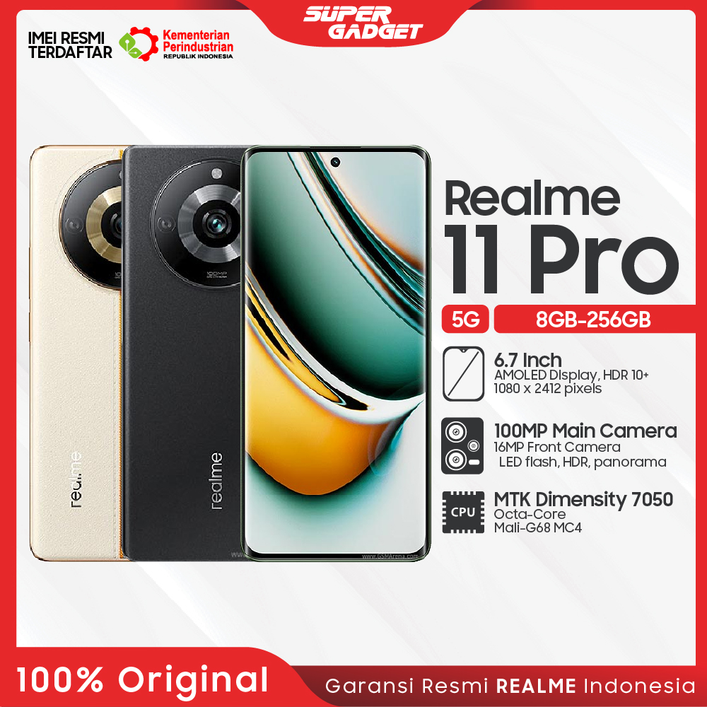 Realme 11 Pro 5G 8/256 GB RAM 8 ROM 256 8GB 256GB HP Smartphone Android