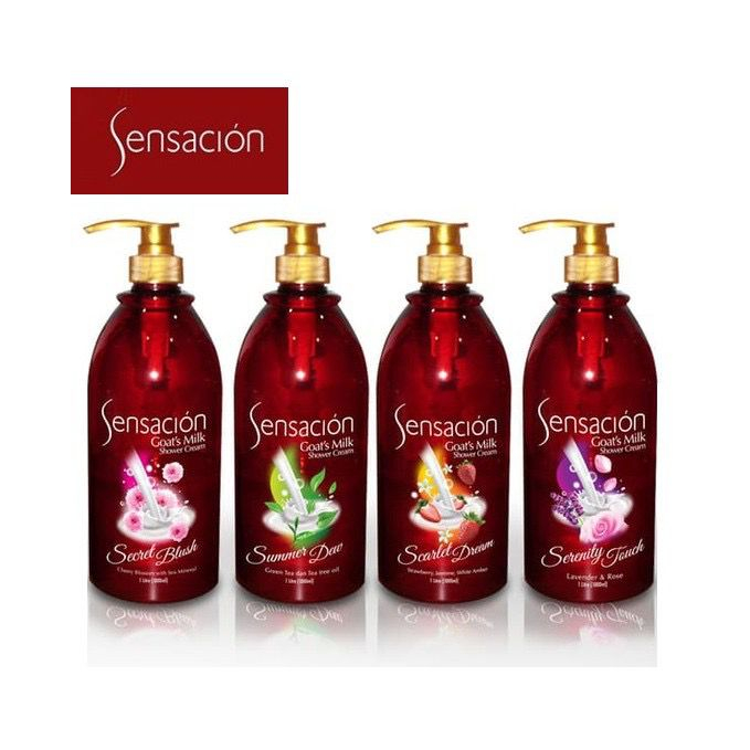 Sensacion Goats Milk Shower Cream 1000Ml