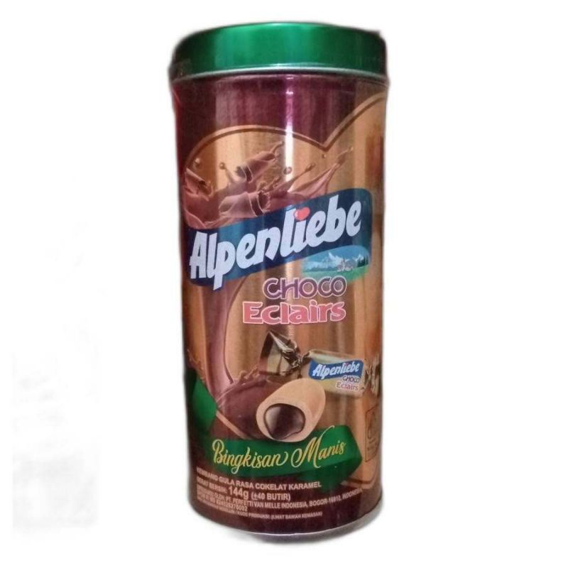 

Permen Alpenliebe Choco Eclairs Kaleng 144g