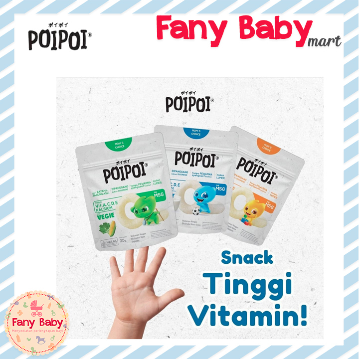 

MOM'S CHOICE POIPOI SNACK BERVITAMIN 25GR