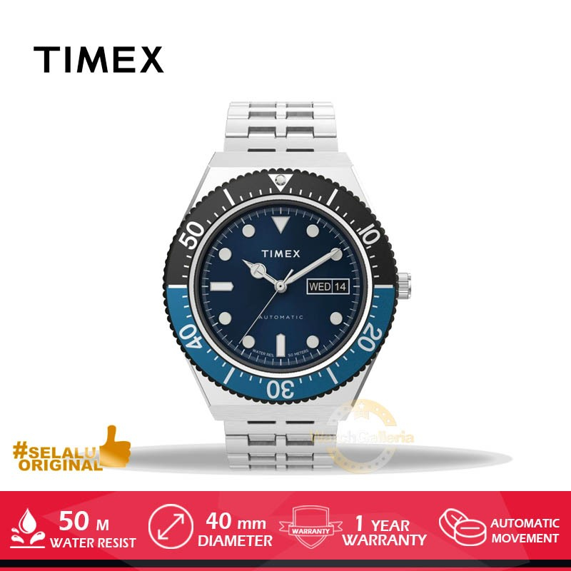 Jam Tangan Pria TIMEX TW2V25100 LAB COLLAB AUTOMATIC Original Murah