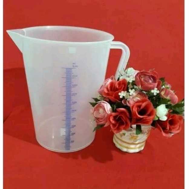 GELAS UKUR 5000ML/GELAS TAKAR 5 LITER