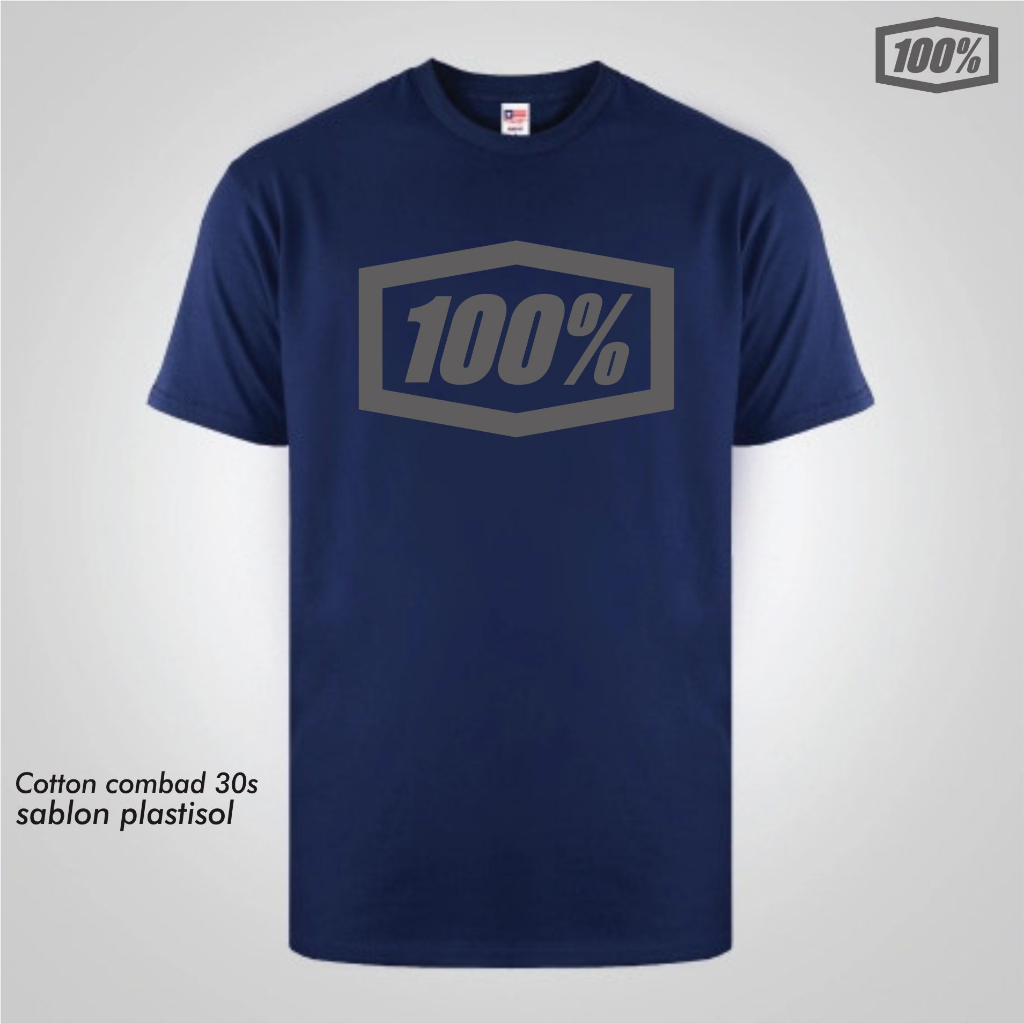 Kaos 100%/ Navy/ Kaos MTB/ Kaos Gowes/ Kaos Racing/ Kaos Motorcross/ Kaos Trail/ Kaos Grasstrack/ Ka