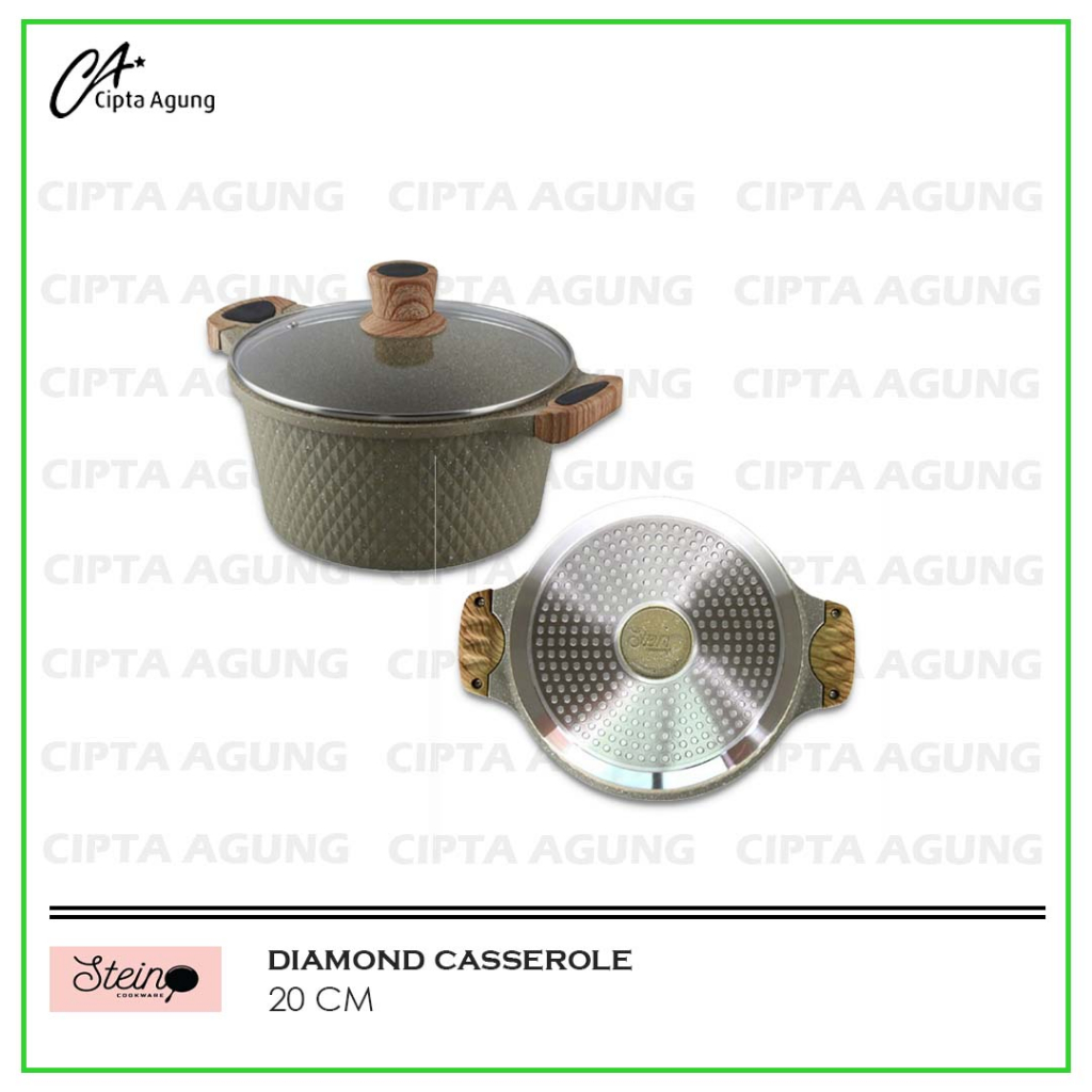 STEIN COOKWARE STEIN SERIES DIAMOND - 24CM+ 20CM+ 20CM+ 24CM SET [BDG]