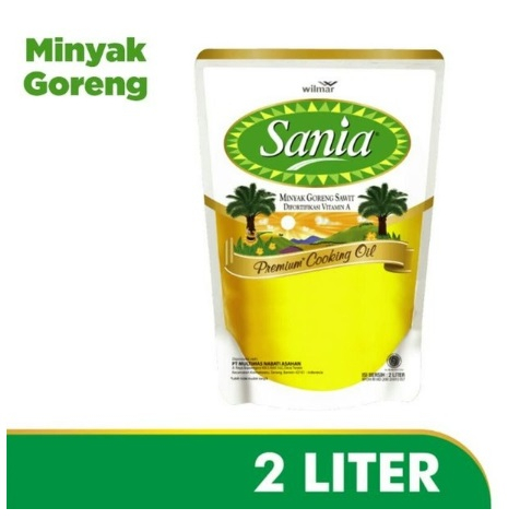 

Minyak Goreng Sania kemasan 2 ltr