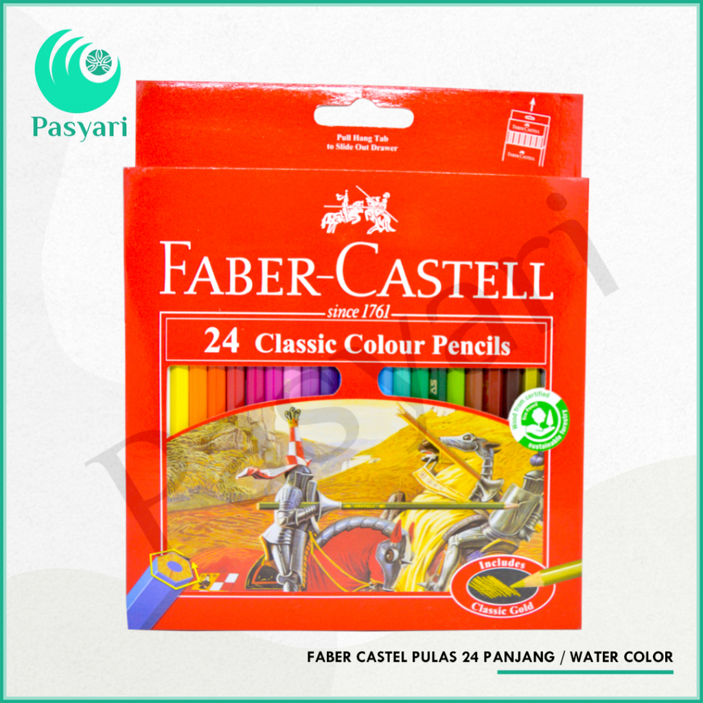 

FABER CASTEL PULAS 24 PANJANG / CLASSIC GOLD