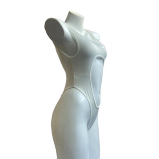 BRI*BT1318 Lingerie Wanita Bahan Lace Seksi Bodysuit Tanpa Lengan Lingeri Open Crotch Sexy Cosplay-6