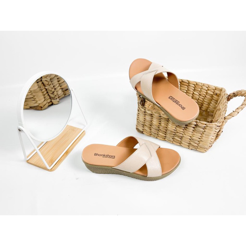sandal kulit bhonkshors