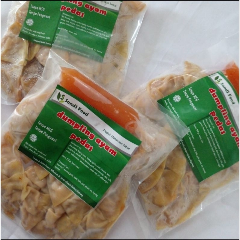 

Dumpling Ayam Pedas