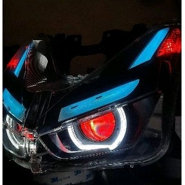 lampu vario 160 upgrade biled