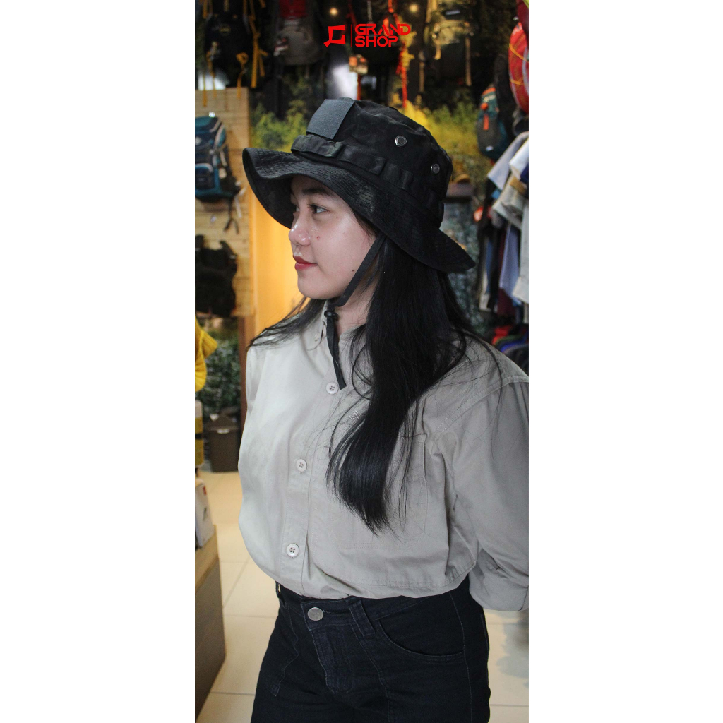 Topi Rimba / Jungle Hat Rusher Camo Cartenz Tactical