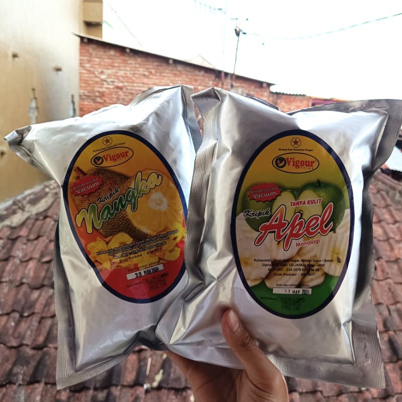 

Keripik Apel Nangka standart 500 gram kripik buah Malang