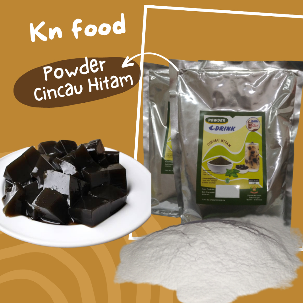 

Bubuk Cincau Hitam PREMIUM - Bubuk Cincau Hitam -1 kg Powder Cincau Hitam
