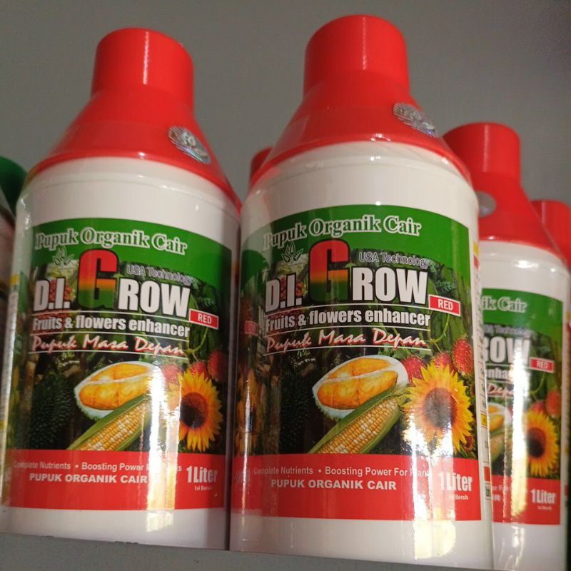 pupuk organik cair D.I Grow Merah/Hijau