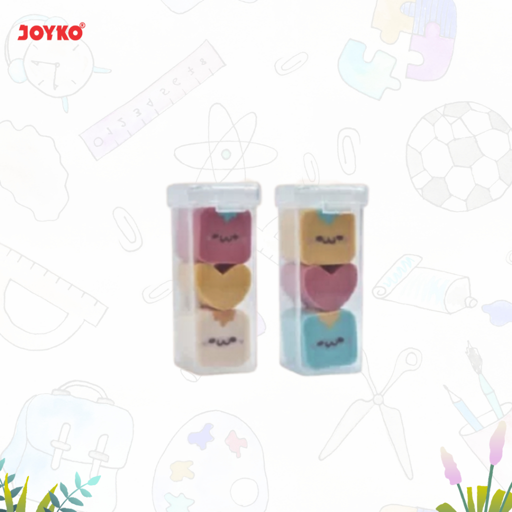

PENGHAPUS PENSIL / ERASER / PENGHAPUS ERT-134 / ER134 GOOD LUCK CHARM JOYKO (PCS)