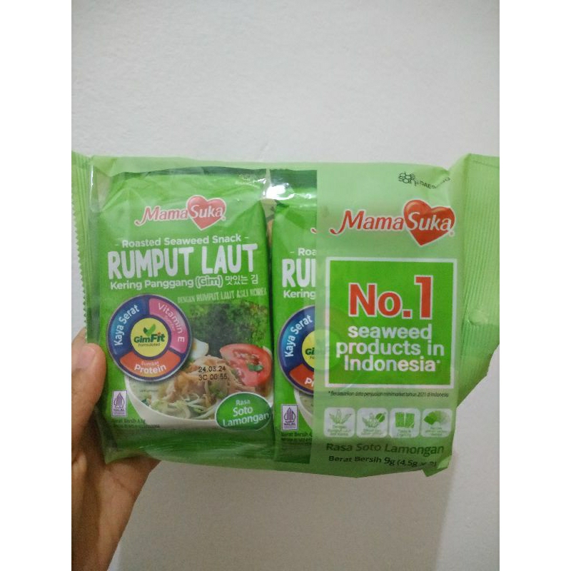 

Nori Rumput laut Soto Lamongan MamaSuka