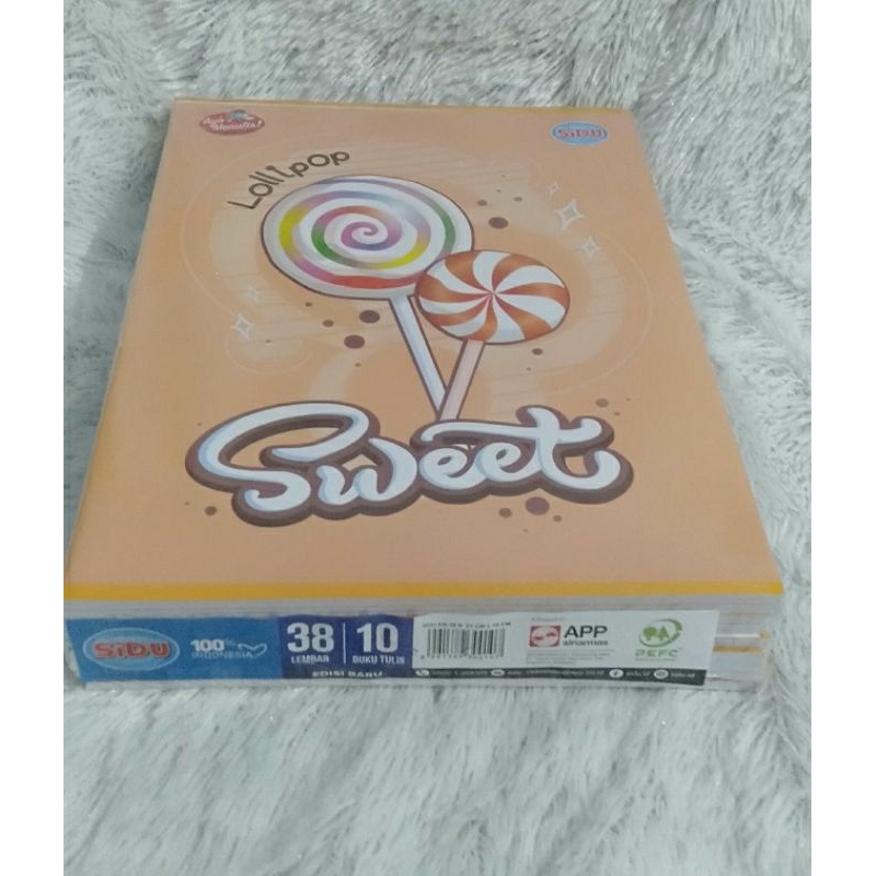 

buku garis sidu 38 lembar