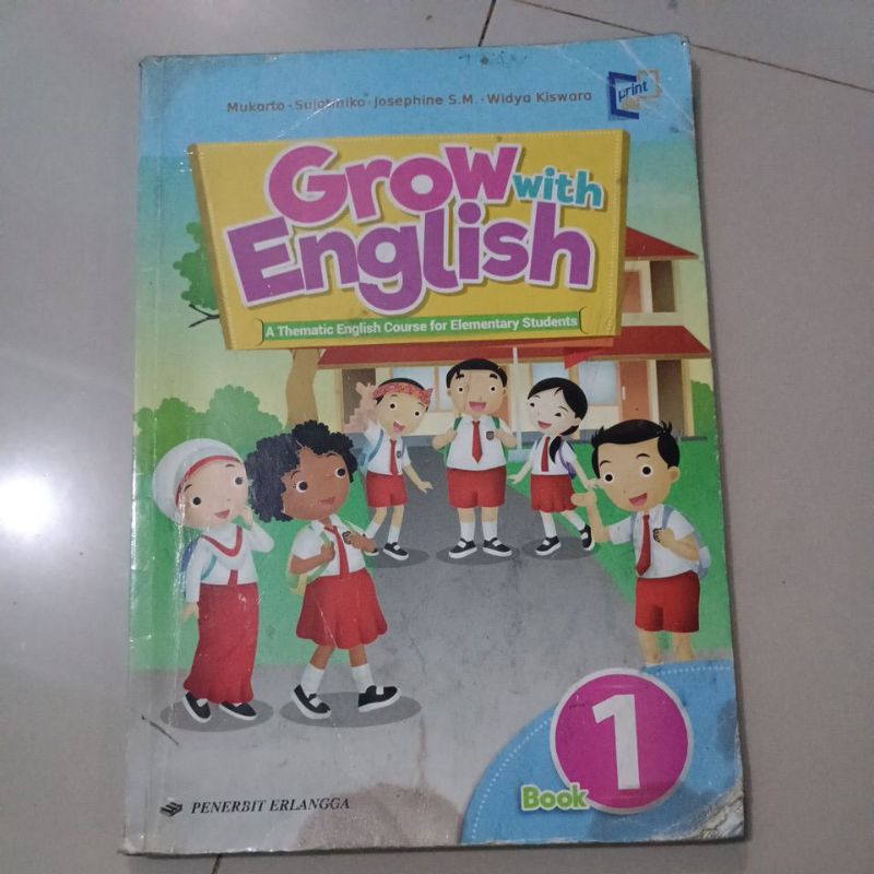 buku bahasa inggris bekas kelas 1sd