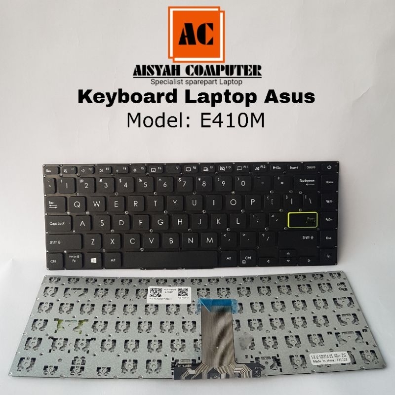 Keyboard Laptop Asus Vivobook 14 E410 E410M E410MA