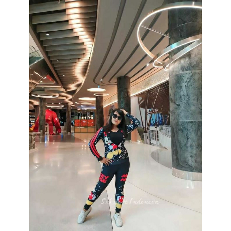 BAJU SENAM SXB MECKEY MOUSE // SXB SPORT INDONESIA // STELAN SENAM // STELAN OLAHRAGA // SXB ORIGINA
