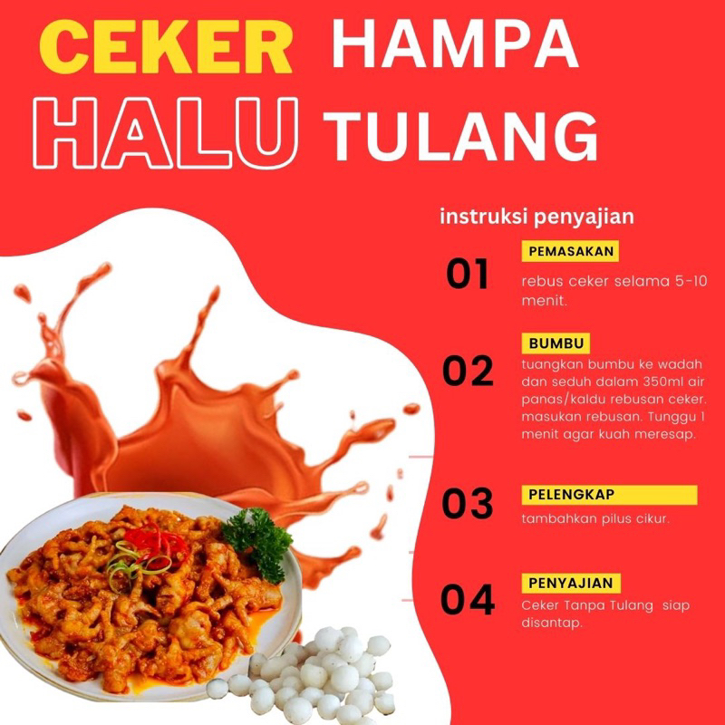 

Jual Per Pcs Ceker Tanpa Tulang sertifikat halal