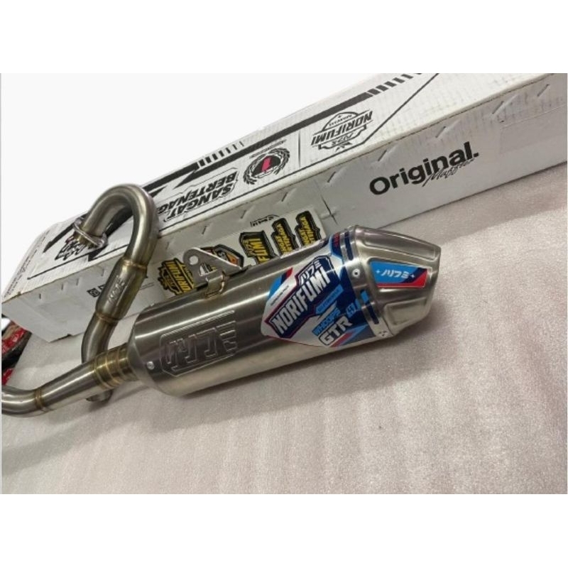 Knalpot norifumi whoops GTR crf150 kompetisi whoops kompetisi CRF