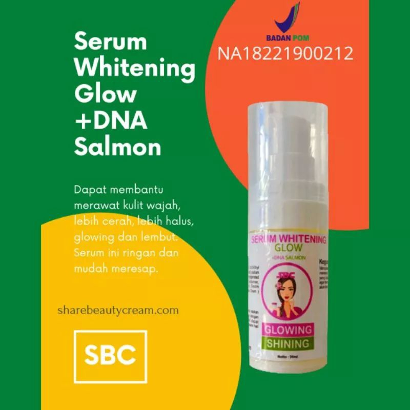 Serum DNA salmon whitening
