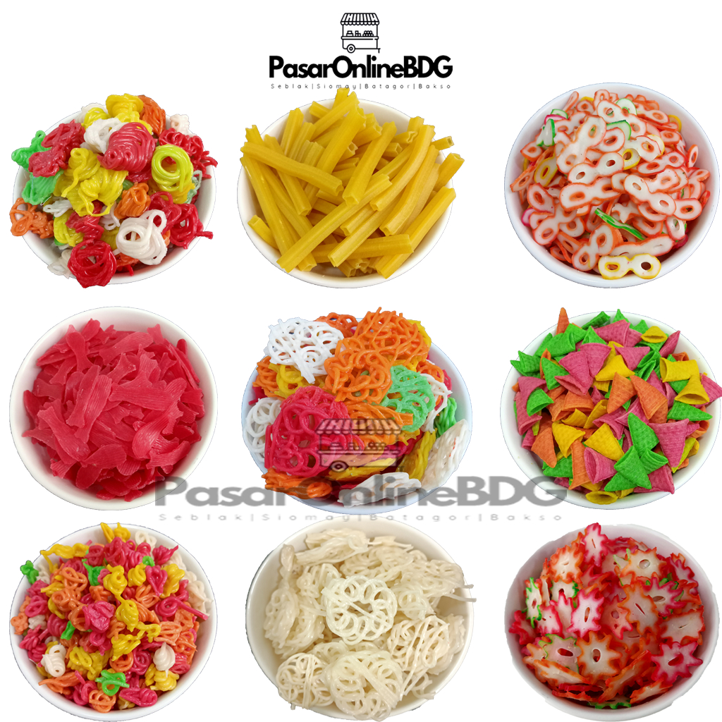 

Aneka Kerupuk Mentah 1KG - Termurah