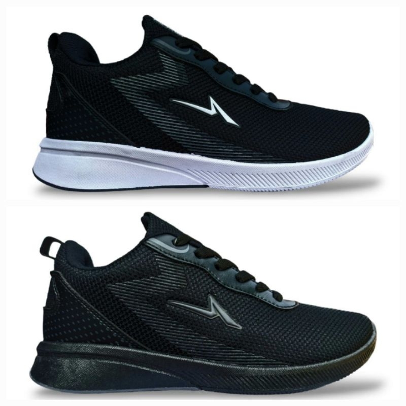 ANDO TREVITA SEPATU SEKOLAH HITAM PUTIH / SEPATU SEKOLAH HITAM POLOS