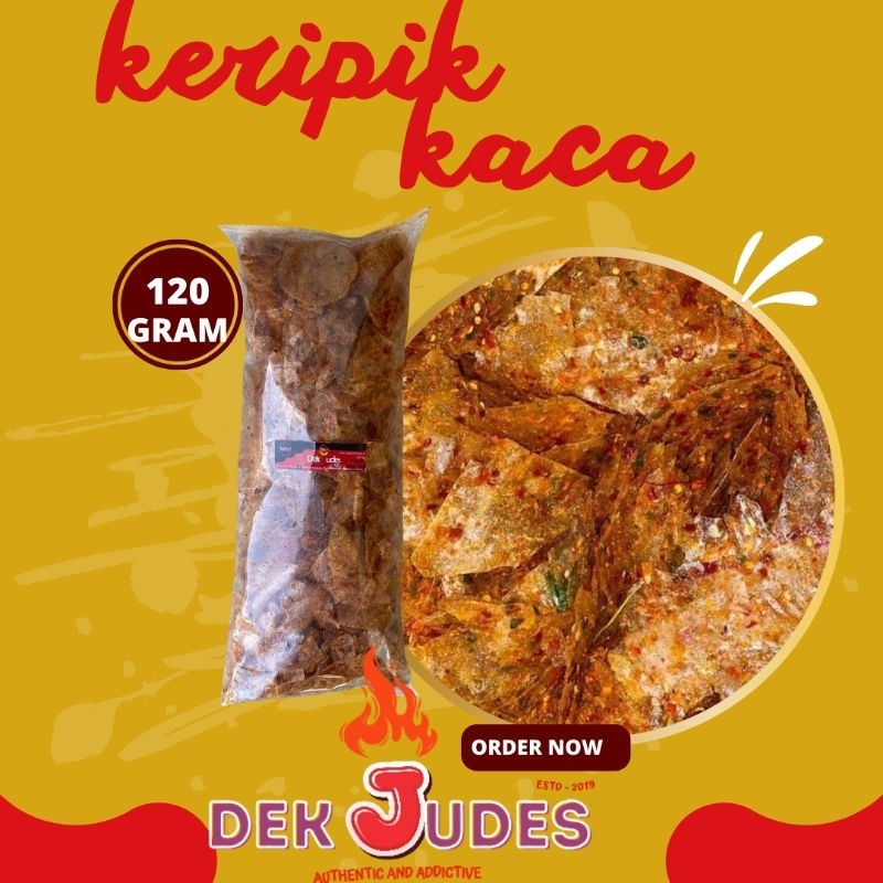 

kripca pedas daun jeruk kemasan 120 gram
