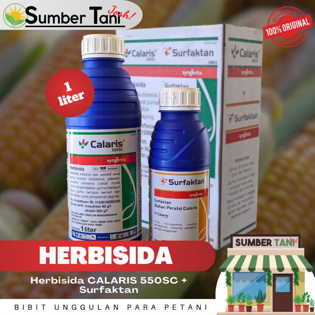 Herbisida CALARIS 550 SC Kemasan 1 liter