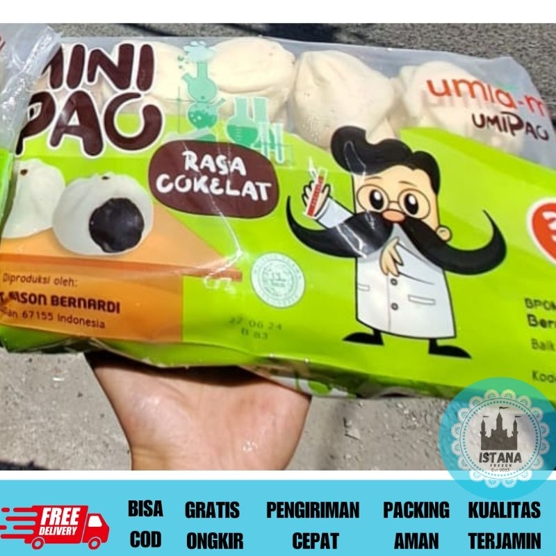 

UMIAMI MINI PAO COKELAT ISI 30 PCS