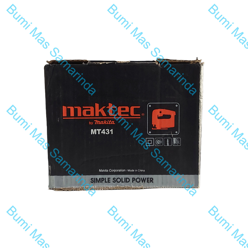 MAKTEC MESIN JIGSAW / MESIN GERGAJI TRIPLEK MAKTEC MT-431