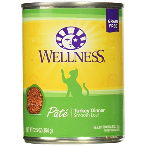 Wellness Complete Health Pate Turkey Cat Food 12.5oz