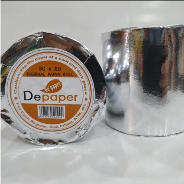 

Thermal Paper DEPAPER 80 x 80mm - Best Quality