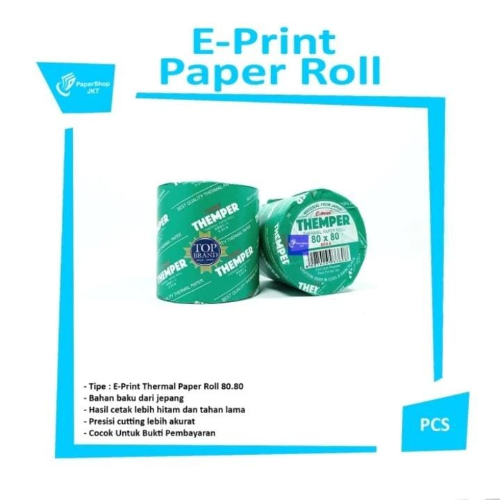 

Thermal Paper e-Print ECO 80 x 80mm - Best Quality