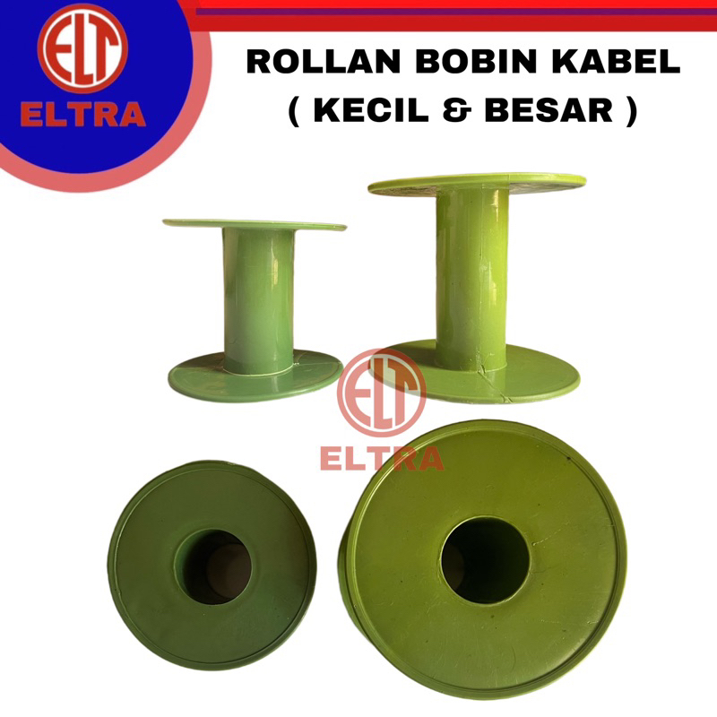 Bobin plastik roll gulungan kabel kawat besar & kecil klosan clos