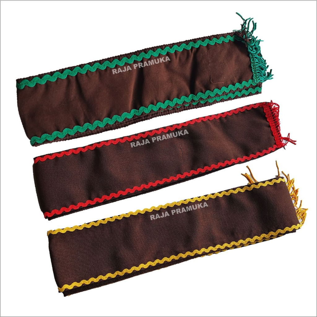 Selempang Pramuka Slempang Tkk Siaga Penggalang Penegak Tetampan Tkk Hijau Merah Kuning