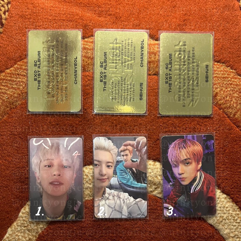 [BACA DESKRIPSI] wts pc exo sc 1bv park view paradise ver sehun chanyeol 1 billion views